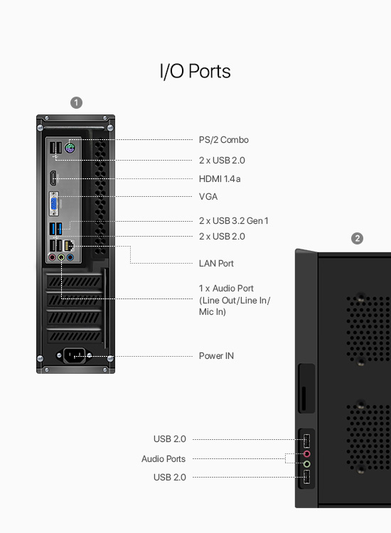 Desk PC CML1071C